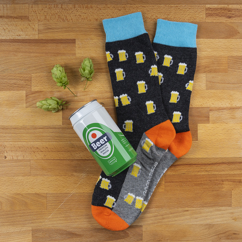 Set mit 1x Herrensocken + 1x Boxershorts | Biermotiv | SOXO