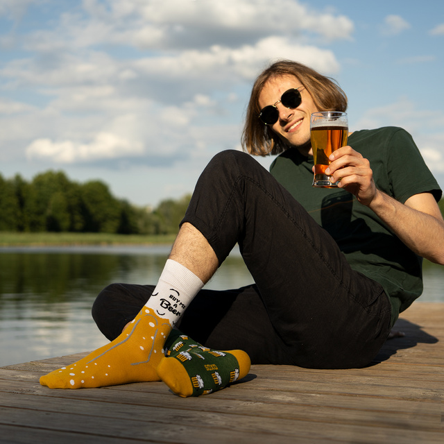 Bunte Set 2x Herrensocken SOXO GOOD STUFF Geschenk Lustige