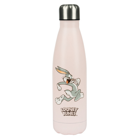 Thermosflasche aus Edelstahl 500mL Rosa | langlebig und praktisch | Warner Bros | Bugs Bunny