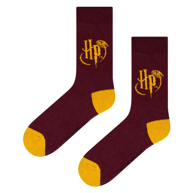 1 Paar von lustigen Socken mit Harry Potter motiv | Damensocken | SOXO
