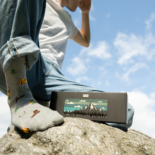 Socken mit Abenteuer-Motiv 5er-Pack