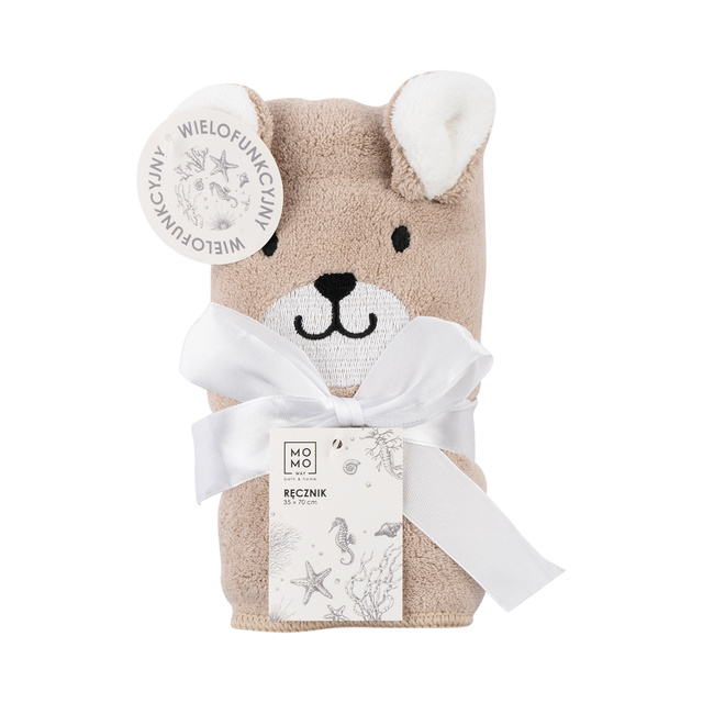Badetuch mit Teddybär-Motiv