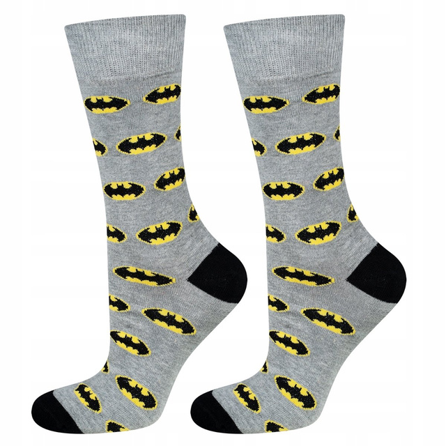 1 Paar von lustige Socken mit Batman DC Comics | Herensocken | SOXO