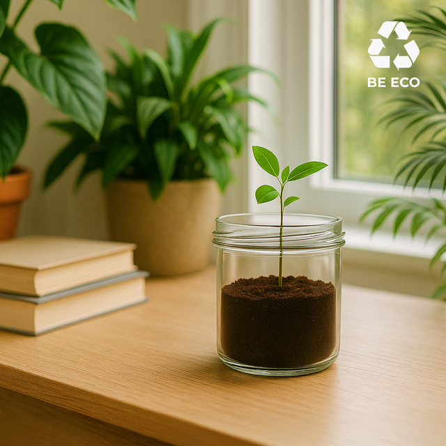 Socken mit Wildpasteten-Motiv im Glas