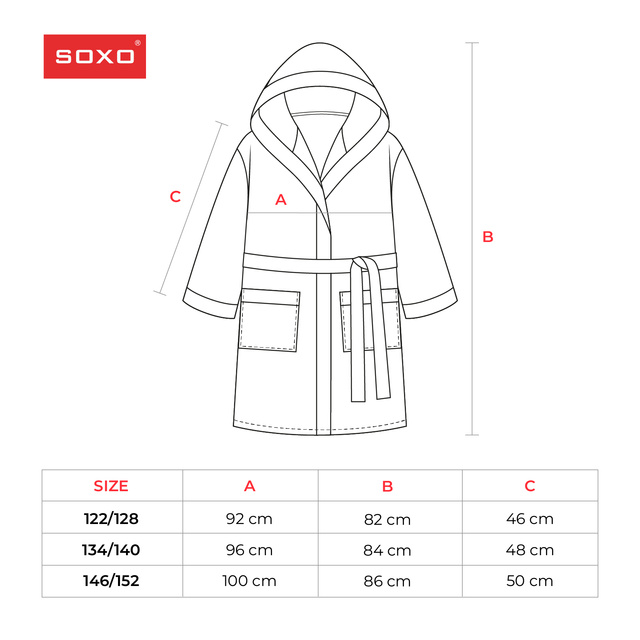 Kinder-Bademantel Harry Potter