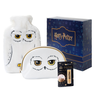 Harry Potter Set Wärmflasche 1,8 L + Kosmetiktasche + Lippenbalsam