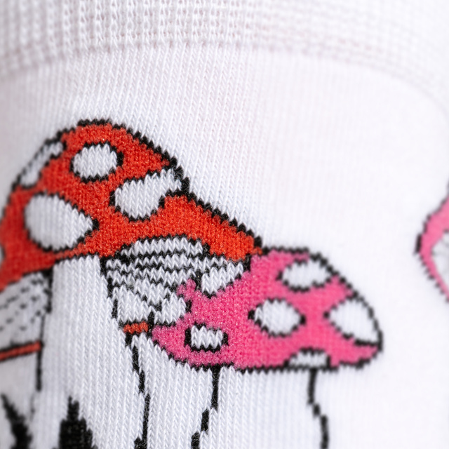 Socken mit Pilz-Motiv 2er-Pack