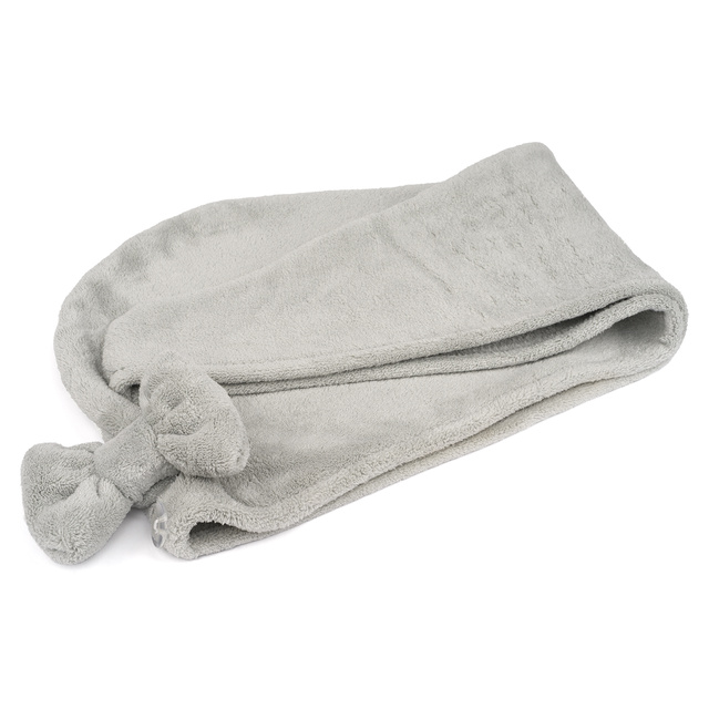Bade-Turban Grau