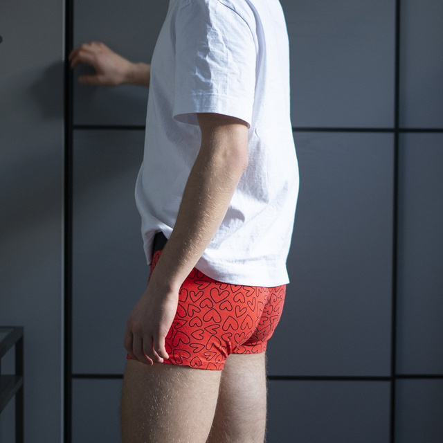 Boxershorts mit Herz-Motiv 2er-Pack