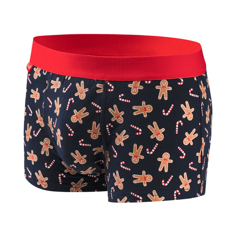 4 Paar von lustigen Boxershorts mit Weihnachtsmotiv in einzigartiger Verpackung | SOXO