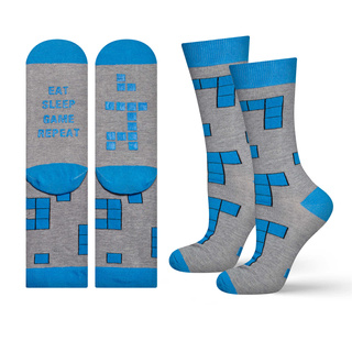 1 Paar von lustige Socken mit Gamemotiv | Herrensocken | SOXO