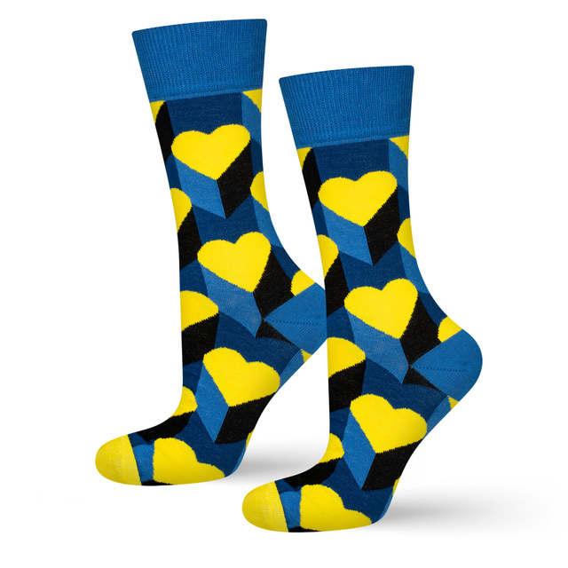 Bunte SOXO Herrensocken Frauensocken free Ukraine