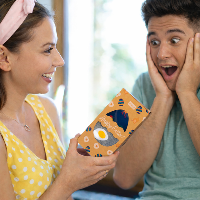 Socken Ei & Huhn 2er-Pack