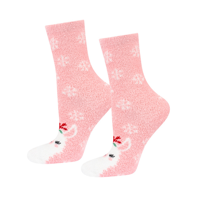 1 Paar von lustige Socken mit Lama | Damensocken | SOXO
