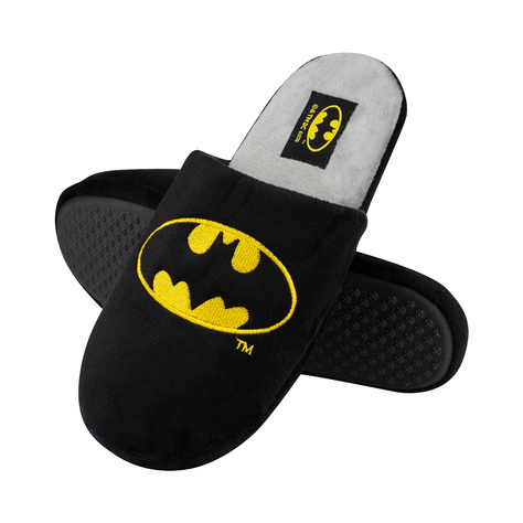 Set mit 1x Herrensocken + 1x Hausschuhe | Batman DC COMICS | SOXO