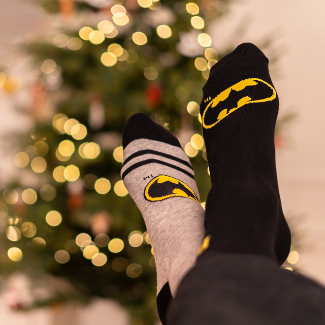 Geschenkset mit Socken Batman 12er-Pack