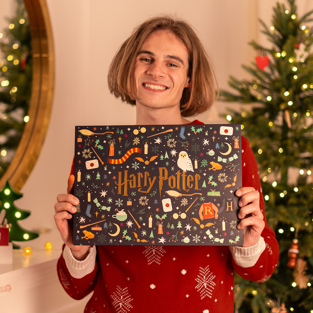 Adventskalender mit Socken Harry Potter 12er-Pack