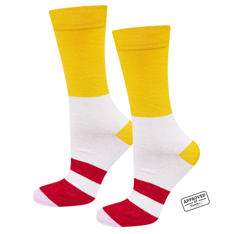 3 Paar von lustigen Socken mit Sushimotiv in einzigartiger Verpackung | Damen-/Herensocken | SOXO