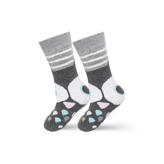 Kinder-Socken mit Eule-Motiv