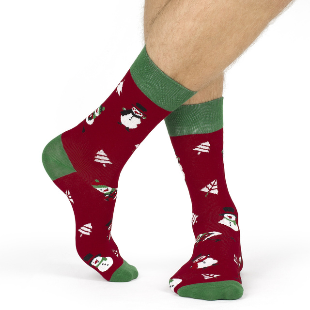Adventskalender | Geschenkidee für Ihn | Nikolaustag | Set aus 6x SOXO Herrensocken