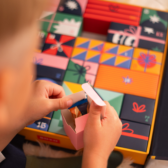 Geschenkbox mit Socken 12er-Pack