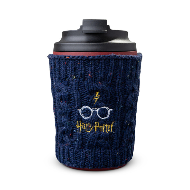 Harry Potter Socken + Thermobecher Geschenkset