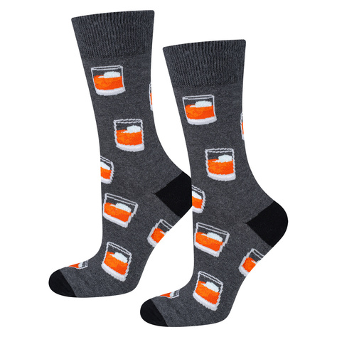 Set mit 5x bunten Herrensocken Whisky + Vodka + Tequila | SOXO