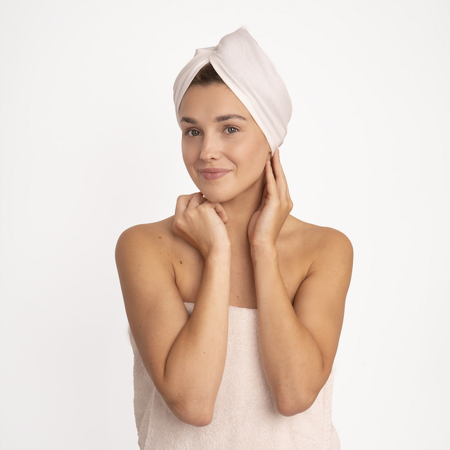 Bade-Turban Weiß