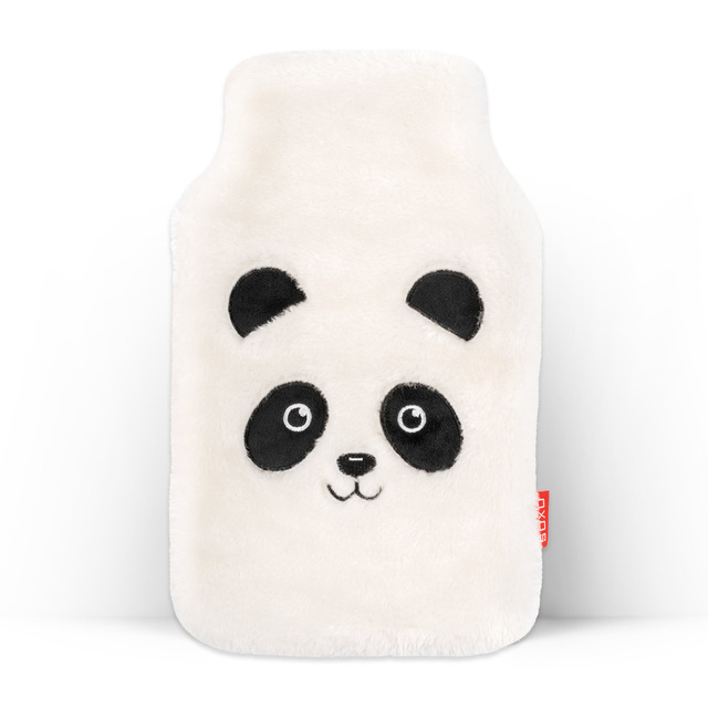 Wärmflasche Panda SOXO grau 1,8 L