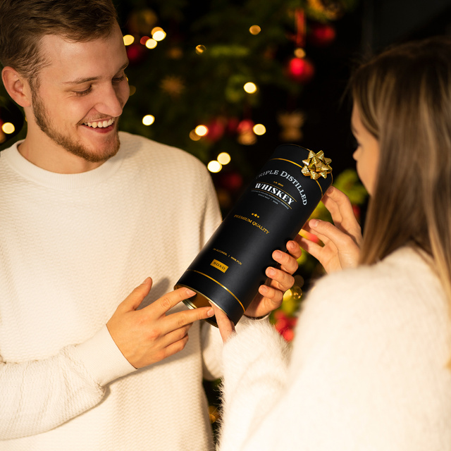 Socken mit Whiskey-Motiv 3er-Pack