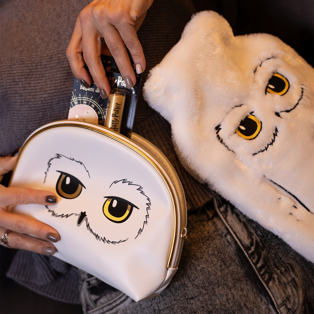 Harry Potter Set Wärmflasche 1,8 L + Kosmetiktasche + Lippenbalsam