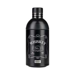 1 Paar von lustigen Boxershorts mit Whiskymotiv einzigartiger Verpackung | SOXO