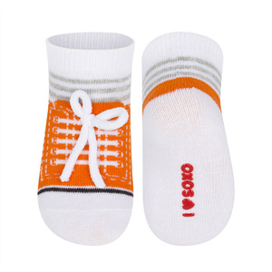 1 Paare von lustige Socken mit SneakerMotiv  | Babysocken | SOXO