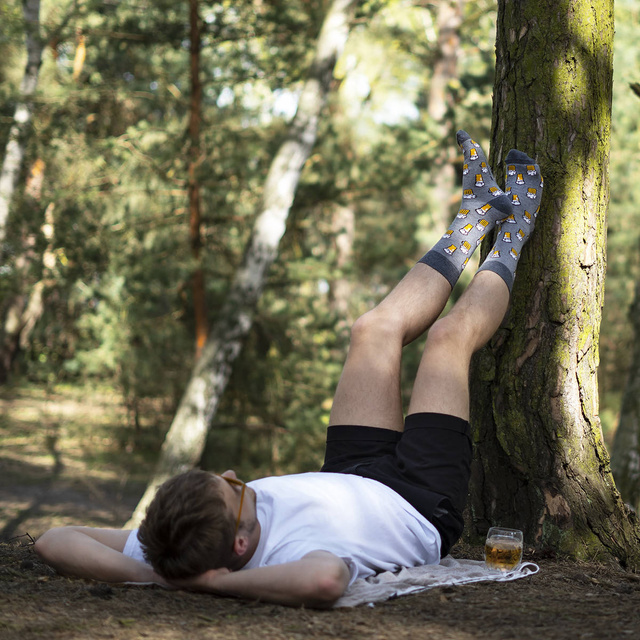 Set mit 4x lustigen Herrensocken | SOXO 