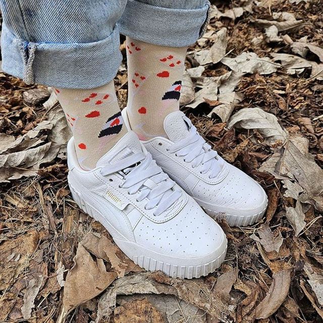  Socken mit Prosecco-Motiv in Flaschenverpackung