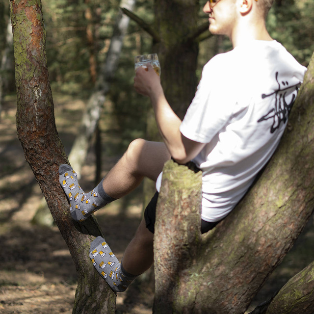 Set mit 4x lustigen Herrensocken | SOXO 