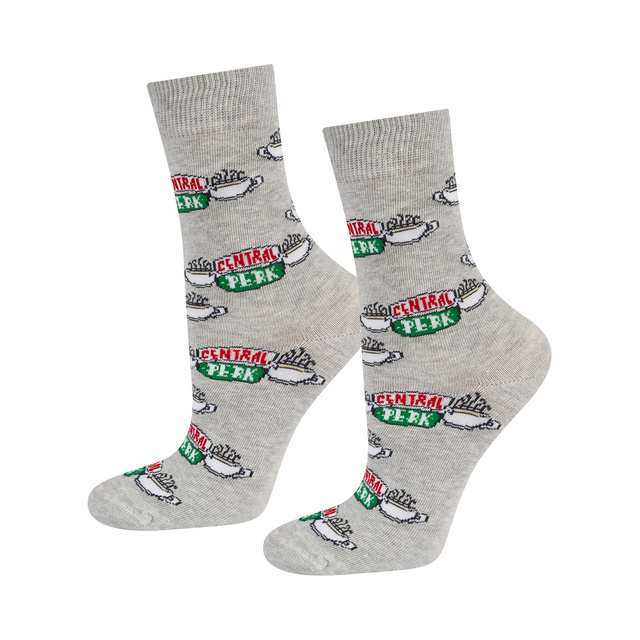 Damenpantoffeln SOXO und Damensocken Serie Friends