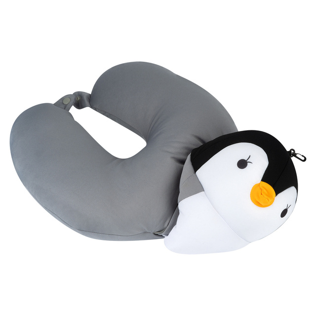 SOXO Multifunktionales Reisekissen für ein Kind | Pinguin