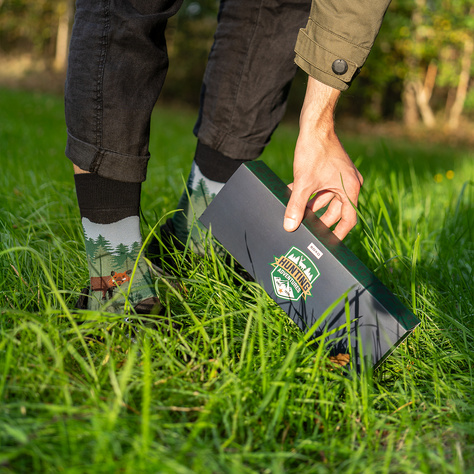 Bunte SOXO Jagd-Socken für Männer - 3 Paar