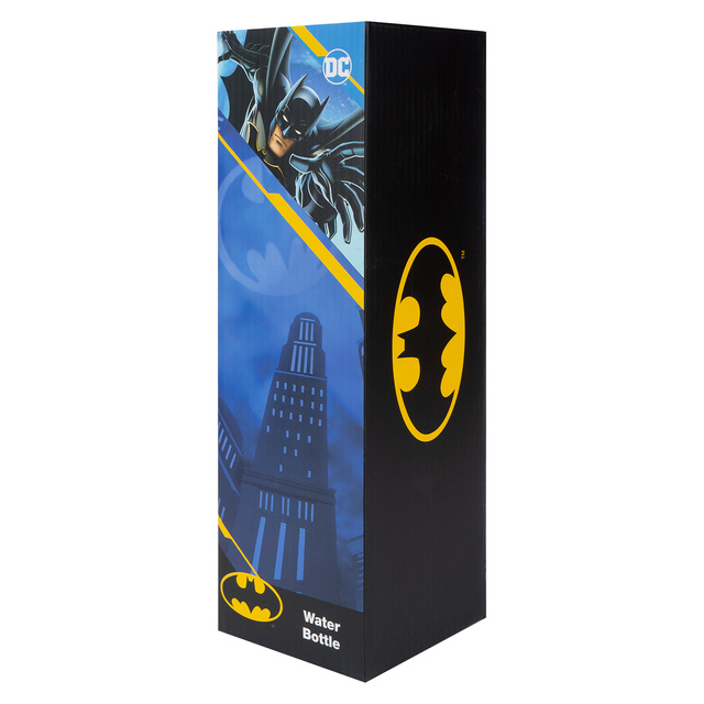 Wasserflasche 1000 ml schwarz | langlebig und praktisch | Batman 