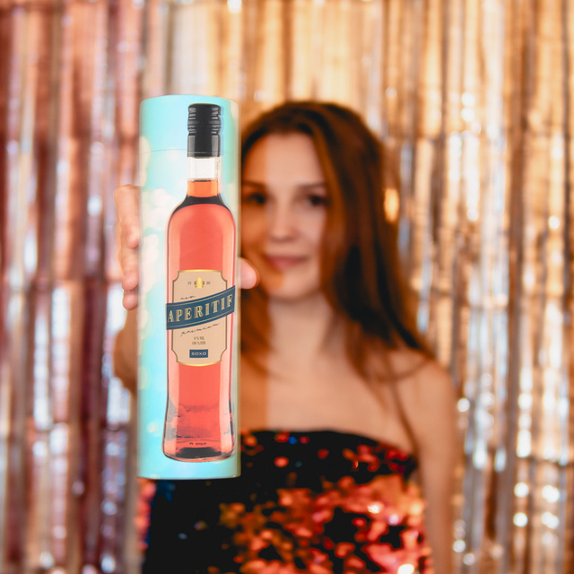 Socken mit Aperitif-Motiv 3er-Pack