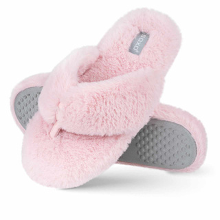 Damen-Hausschuhe Flip-Flops Rosa