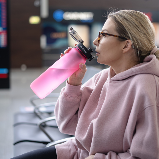 Tritan-Wasserflasche Rosa