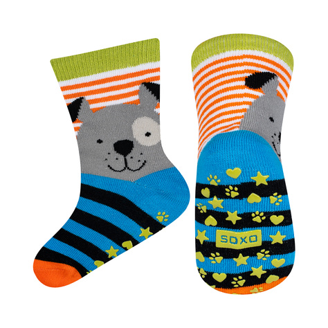 Set mit 3x Kindersocken mit Haustieren | SOXO