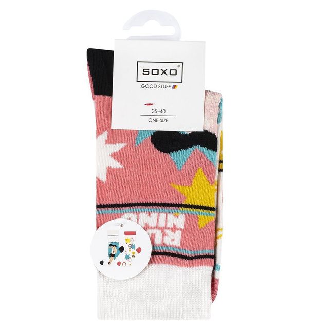 Set mit 2x Damensocken | Sportmotiv | SOXO