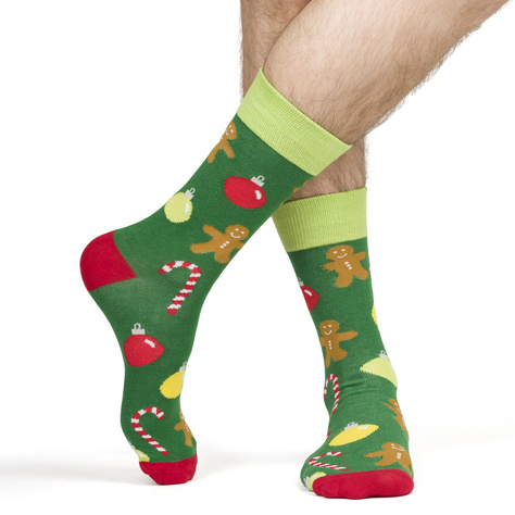 Set mit 2x  Herrensocken mit Weihnachtsmotiv + 1x Herrensocken mit Biermotiv | SOXO