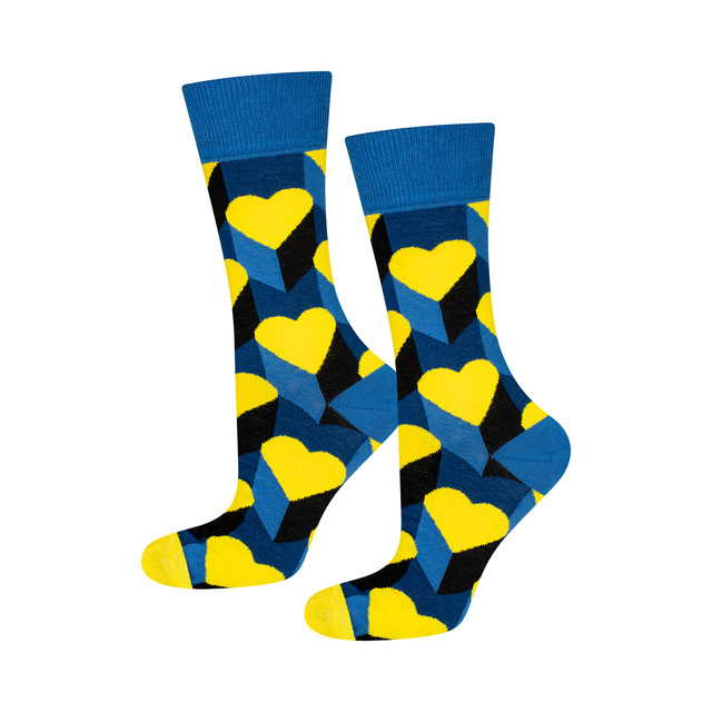 Bunte SOXO Herrensocken Frauensocken free Ukraine