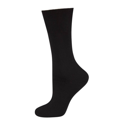 Schwarze Bambus Socken Business SOXO für Männer PREMIUM