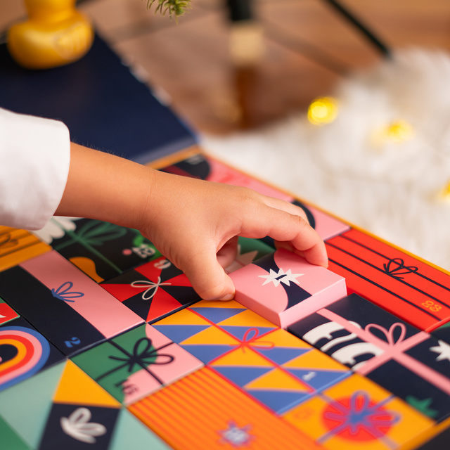 Geschenkbox mit Socken 12er-Pack
