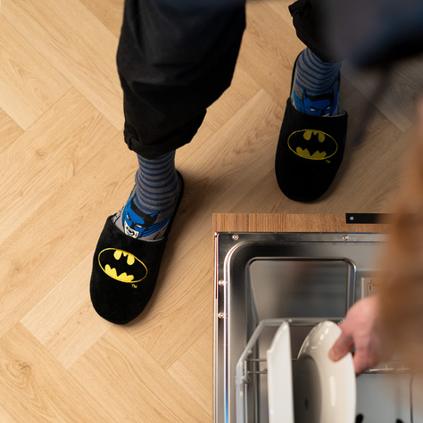 1 Paar von lustige Socken mit Batman DC Comics   | Herrensocken | SOXO